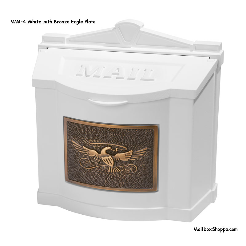WM-4-White-Bronze-Eagle-Plate