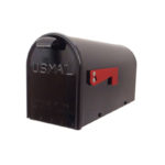 Black Newport Mailbox