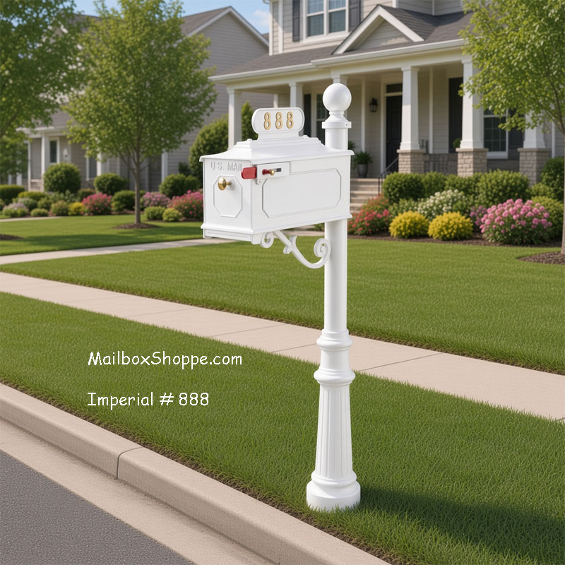888-Imperial-Mailbox-White