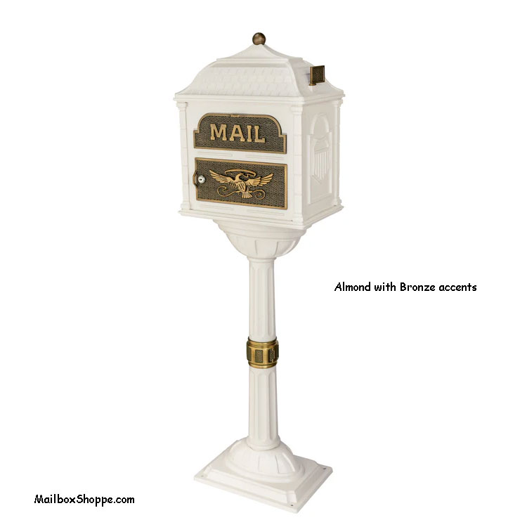 Gaines-Classic-Mailbox-Almond-Bronze