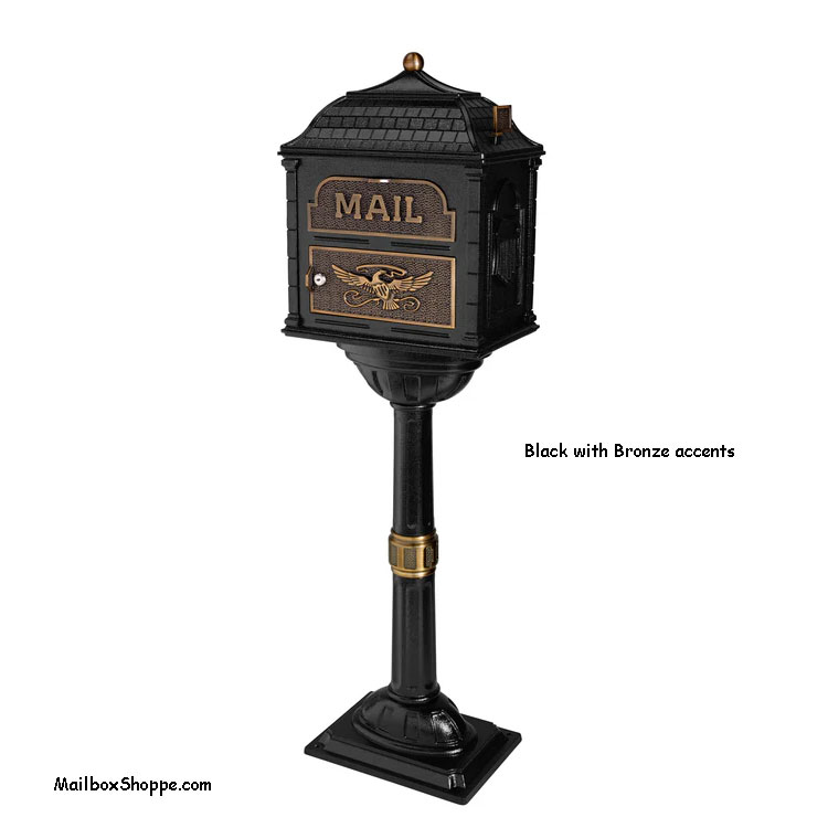Gaines-Classic-Mailbox-Black-Bronze