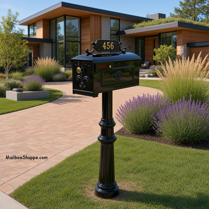 Imperial-Mailbox-D811-Black