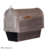 Berkshire Mailbox and Paper Holder - Swedish Silver