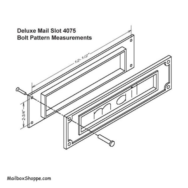 Deluxe Mail Slot - Diagram