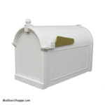 Whitehall Capital Mailbox - White