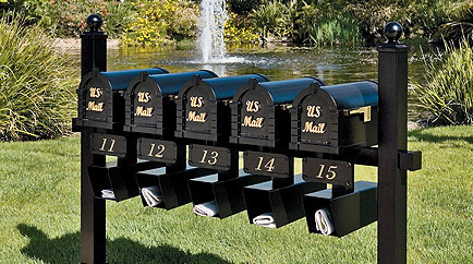 Gaines Multi Mailbox Packages