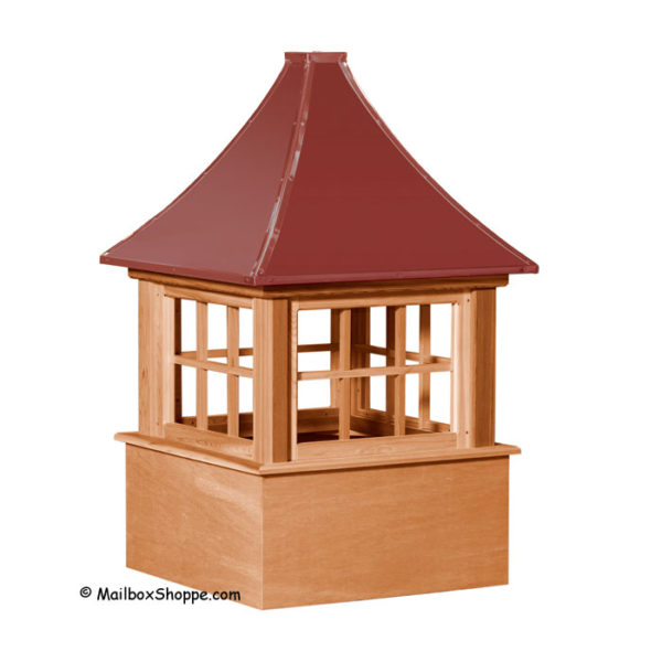 Carlisle Cedar Cupola - Red Roof