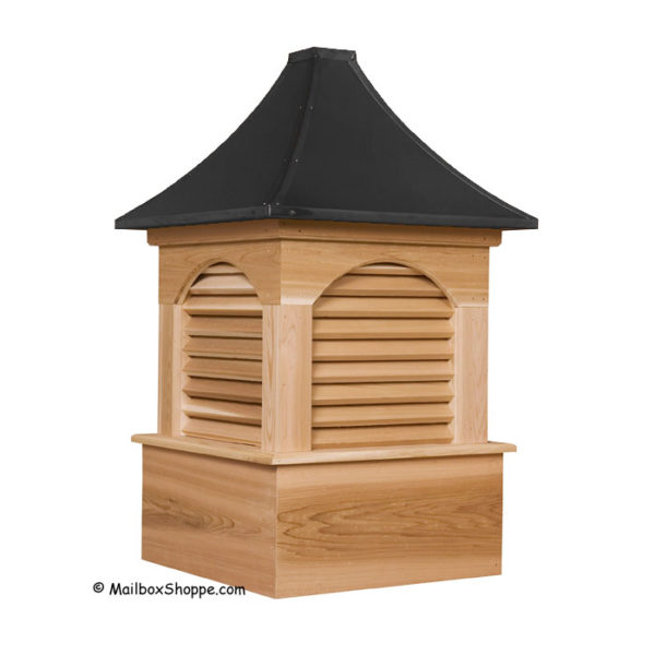 Dalton Cedar Cupola - Black Roof