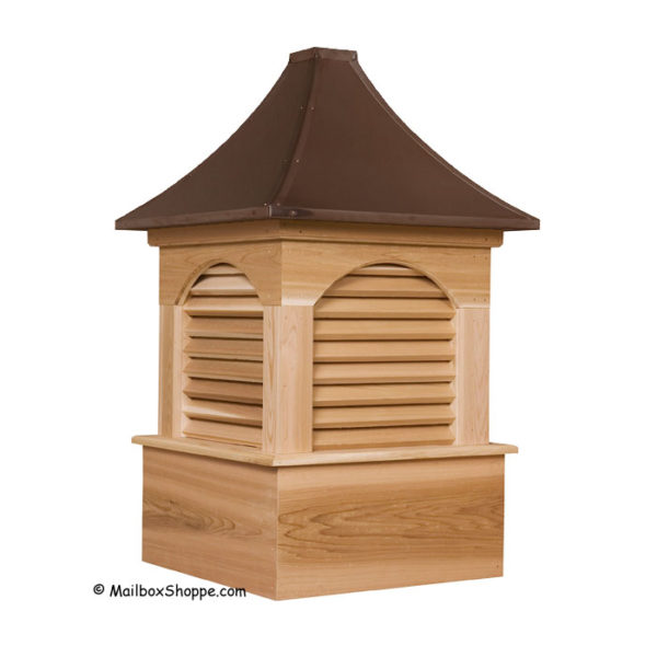 Dalton Cedar Cupola - Brown Roof