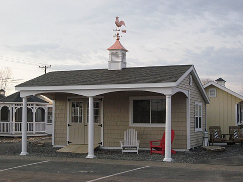 Alexander Louver Cupola with Copper Roof