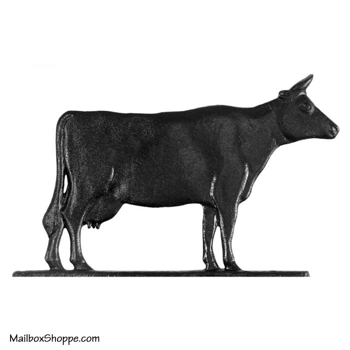 Black Cow Ornament