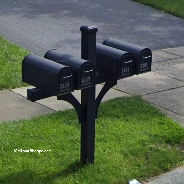 4850-quad-mailbox-post