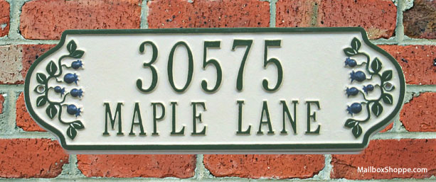 Catalina Collection Address Plaques