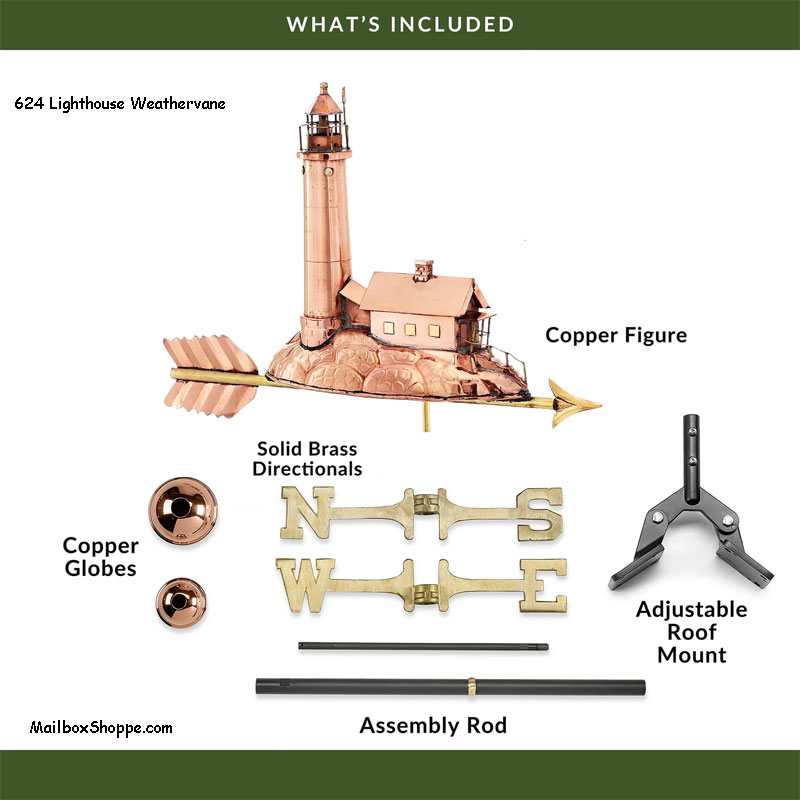 624-Lighthouse-Weathervane-Package