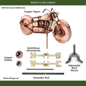 669-Motorcycle-Weathervane-Package