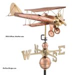 9521-BiPlane-Weathervane