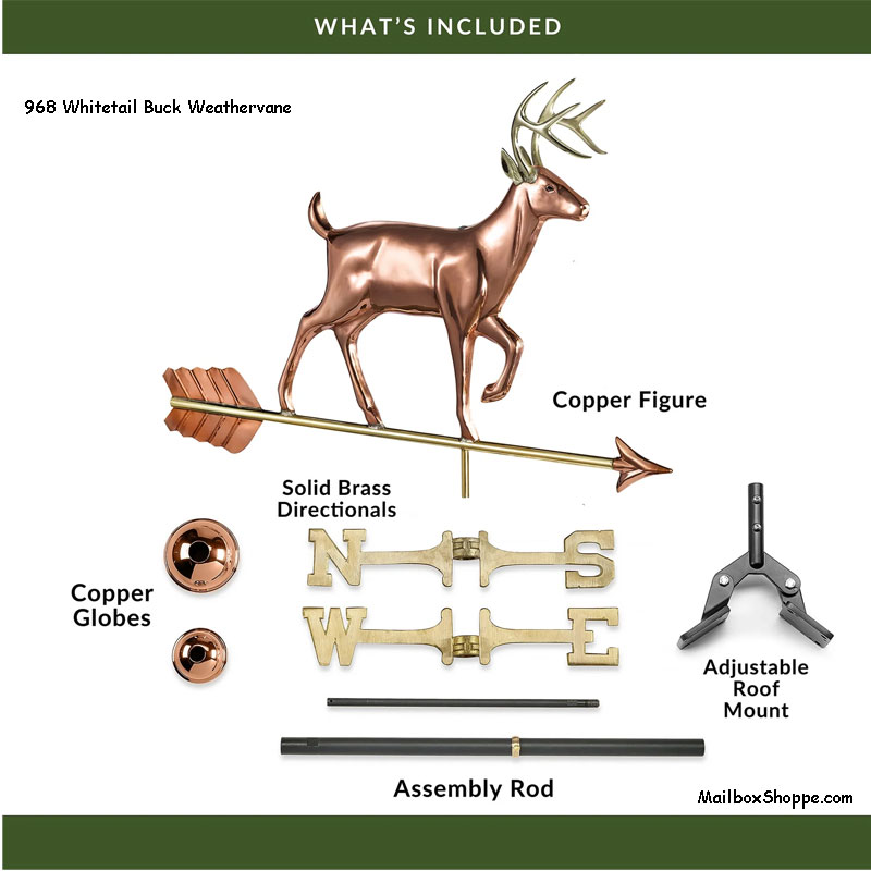 968-Whitetail-Buck-Weathervane-Packages