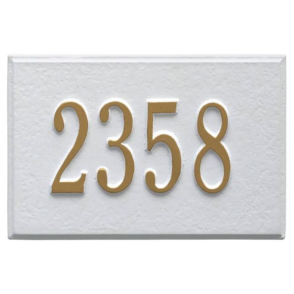 1426WG Whitehall Wall Mailbox Number Plaque