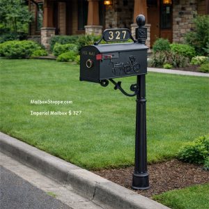 Imperial-Mailbox-327-Black