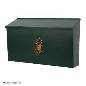 Green Large Pineapple Wall Mailbox