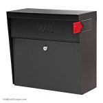 Locking Metropolitan Mailbox - Black