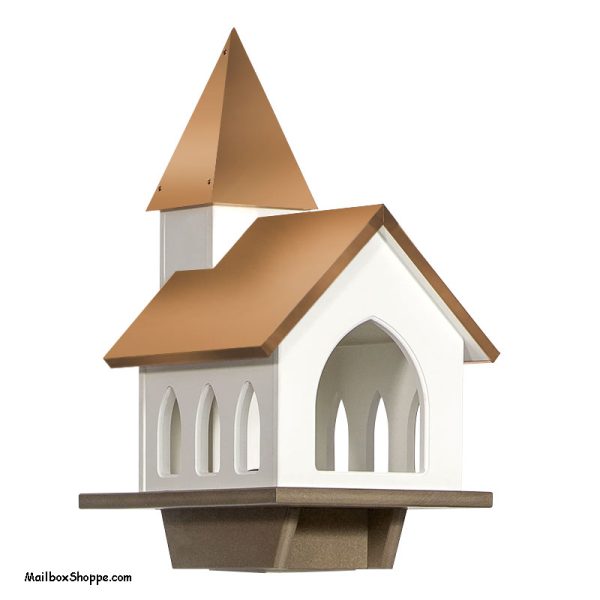 chapel-bird-feeder-copper-roof-back-view
