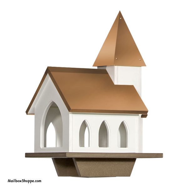 chapel-bird-feeder-copper-roof-side-view