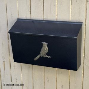 Cardinal-Wall-Mailbox-Black