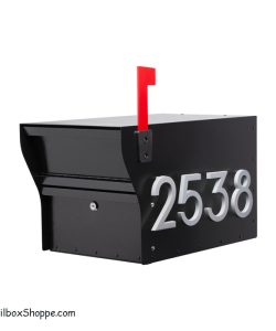 Whitehall Products MailVault-Mailbox Silver Numbers