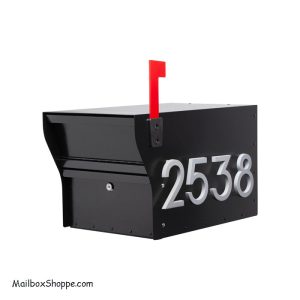Whitehall Products MailVault-Mailbox Silver Numbers