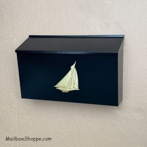 Sailboat Wall Mailbox