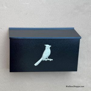 Cardinal-Wall-Mailbox-Black-Silver