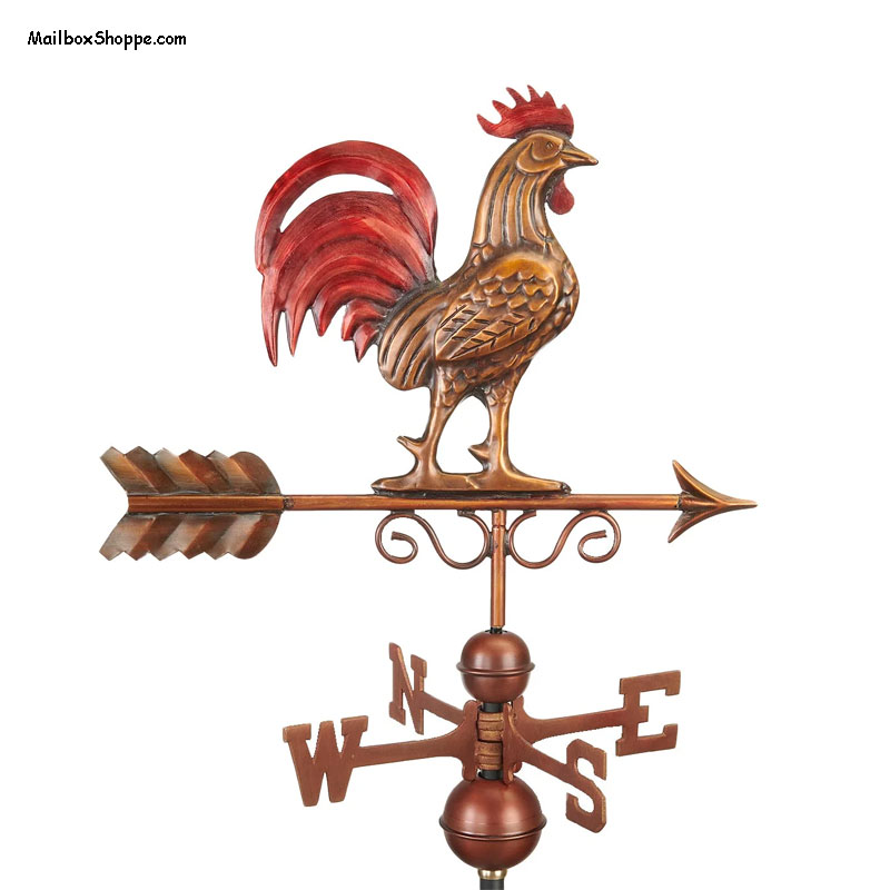 1975R-Bantam-Weathervane-Copper-Red