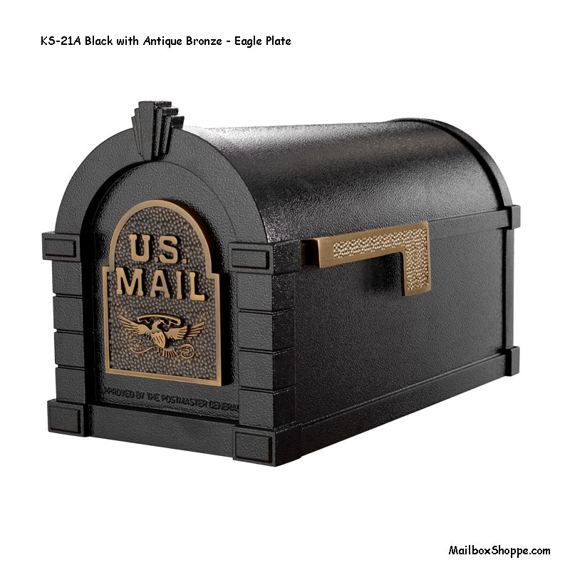 Keystone-Mailbox--Black-Bronze-Eagle-KS21A