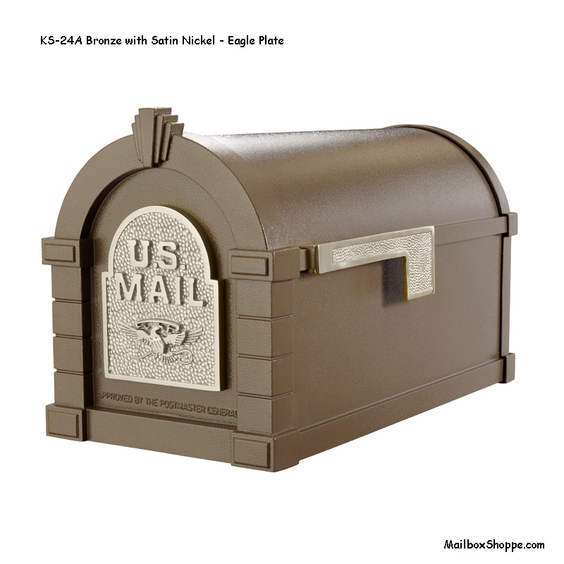Keystone-Mailbox-Bronze-Nickel-Eagle-KS24A