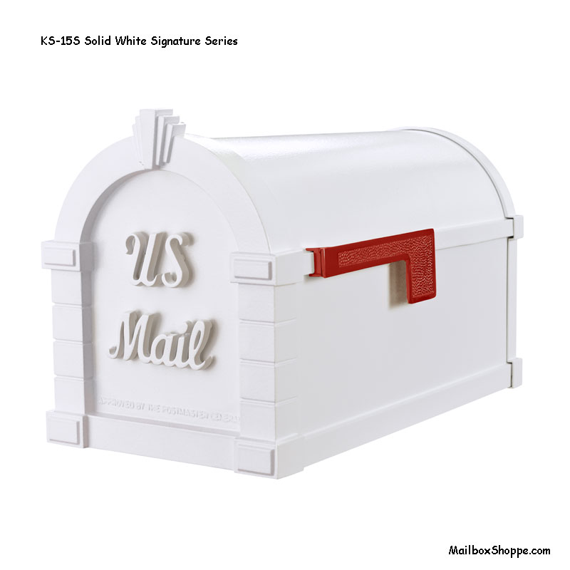 Keystone-Mailbox-Solid-White-Signature-KS15S