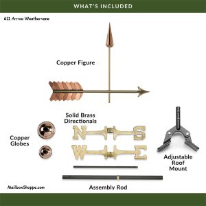 611-Arrow-Weathervane-Package