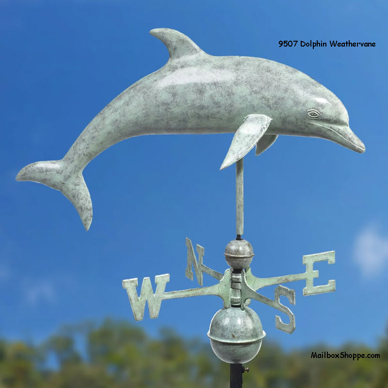9507-Dolphin-Weathervane-Beauty