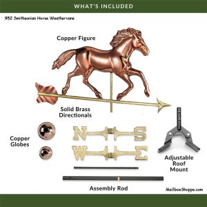 952-Smithsonian-Running-Horse-Weathervane-Package