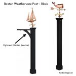 Boston-Weathervane-Posts-Painted-Black